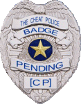 Cheat Police TSA Badge #0102